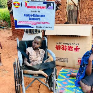Offrir un fauteuil roulant