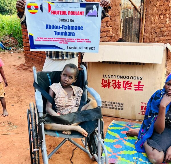 Offrir un fauteuil roulant